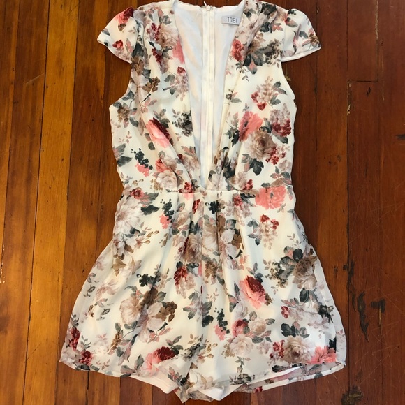 Marquise Modern Romper Ivory / White - Picture 4 of 5